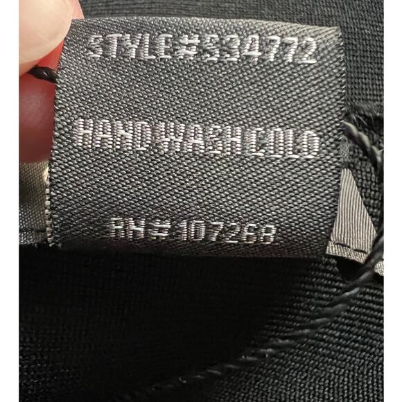 GRACIA WOMENS SIZE MEDIUM TULLE LAYERED BANDAGE SKIRT BLACK WITCHY FAIRY SWIFTIE - Picture 14 of 15